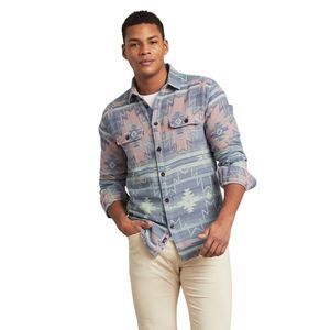 Faherty Multicolor Patterned Casual Button Down Shirt